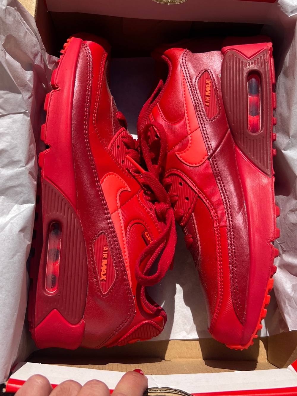 Nike Air Max Red Sneakers